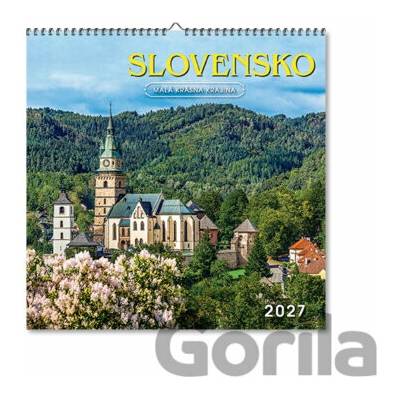 Nástenný Slovensko Spektrum grafik 2027