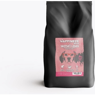 Happiness Superfood65 Senior skotský losos s koprem špenátem fenyklem chřestem a rajčaty 6 kg