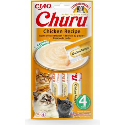 Inaba Cat Churu s príchuťou tuniaka 4 x 14 g