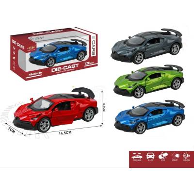 Alltoys Autíčko červené 1:28