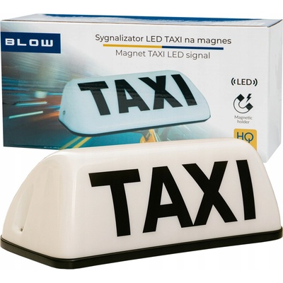 Blow Světelná LED magnetická tabule TAXI na střechu auta