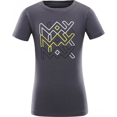 NAX UKESO dětské triko NAX ŠEDÁ