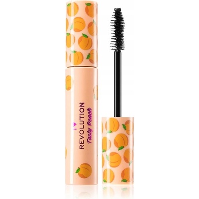 I Heart Revolution Tasty Peach prodlužující riasenka s broskvovým extraktem Black 8 ml