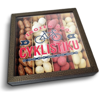 Sablio Mandle v čokoládě Zrozen pro cyklistiku 4x 80 g