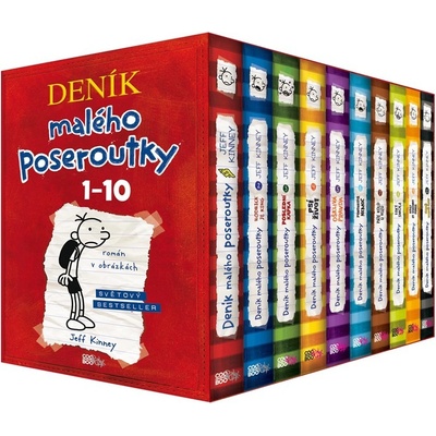 Deník malého poseroutky BOX 1-10