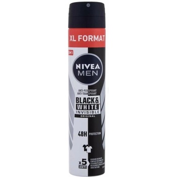 Image 1 of Nivea Men Black & White Invisible Original 72h deo spray 200 ml