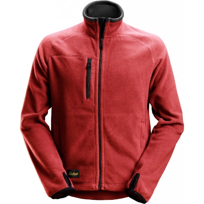 Snickers Workwear mikina AW fleecová POLARTEC červená