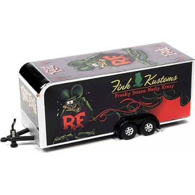 AUTO WORLD Přívěs Rat Fink 1:64