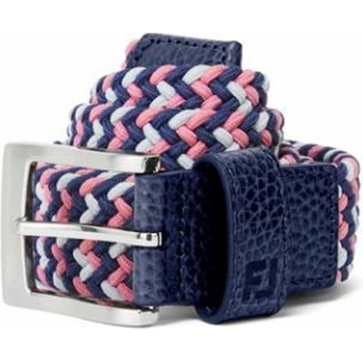 FootJoy Braided opasek dark denim/pink lemonade/skyway