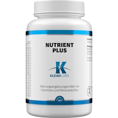 KLEAN LABS Nutrient Plus - 180 капсули