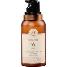 Soul Tree Hemp Detoxifying Oil-To-Foam Cleanser 120 ml