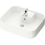 Bath Deluxe Мивка за плот KRISTIANSAND 51x40 см керамика/бяла (BT0168)