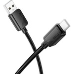 hoco. X113 кабел за данни USB - Type-C, 100cm, ЧЕРЕН X113_USB_C_B (X113_USB_C_B)