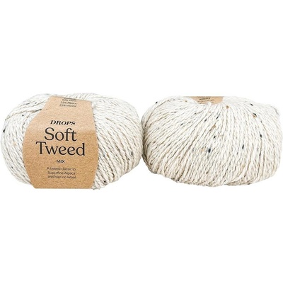 Drops Soft Tweed 22 mramor