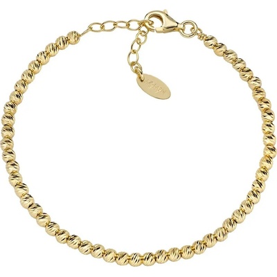 Amen Pozlacený korálkový náramek pro ženy Essential BRDI30G