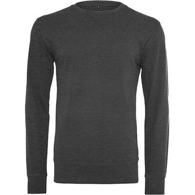 Build Your Brand pánska ľahká mikina BY010 Charcoal Heather
