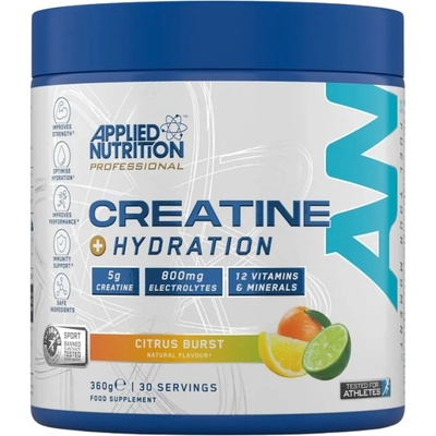 Applied Nutrition Creatine + Hydration | with Electrolytes & Vitamins [360 грама] Цитрус
