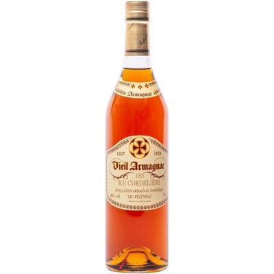 VIEIL des r.p. cordeliers Armagnac 40% 0,7 l (holá láhev)