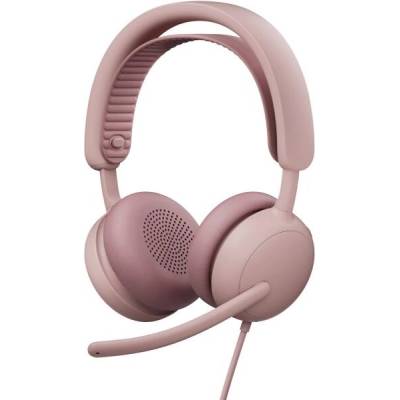 Logitech Zone Wired 2 Rose (981-001620)