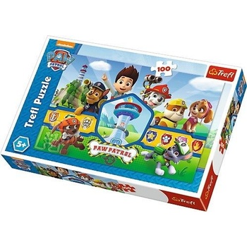 Trefl Paw Patrol Tlapková patrola 100 dílků od 109 Kč - Heureka.cz