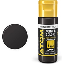 AMMO by MIG Jimenez ATOM COLOR Nato Black 20ml