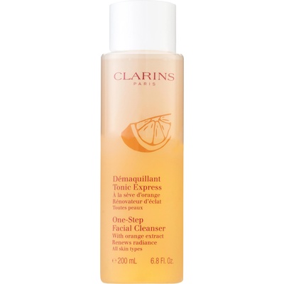 Clarins CL Cleansing One-Step Facial Cleanser Почистващ дегримьор тоник за лице с озаряващо действие 200 ml