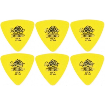 Image 1 of Dunlop 431R 0.73 Tortex SET Перце за китара (431R73-6PACK-SET)