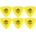 Dunlop 431R 0.73 Tortex SET Перце за китара (431R73-6PACK-SET)