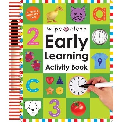 Wipe Clean: Early Learning Activity Book [With 2 Wipe-Clean Pens] Priddy Roger