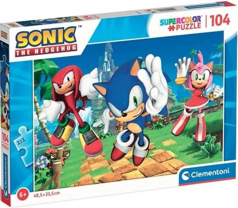 CLEMENTONI Sonic 104 dílků