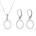 Silenti Jewelry Сребърен комплект "Отзивчивост