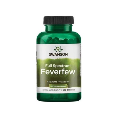 Swanson Feverfew 380 mg 100 kapsúl