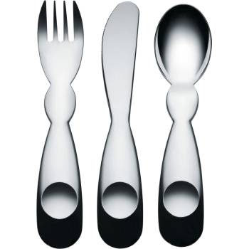 Alessi Детски прибори за хранене Alessini 3 части (AM41S3)