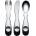 Alessi Детски прибори за хранене Alessini 3 части (AM41S3)