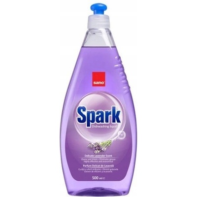 Sano Spark tekutý prostriedok na umývanie riadu Levanduľa 500 ml