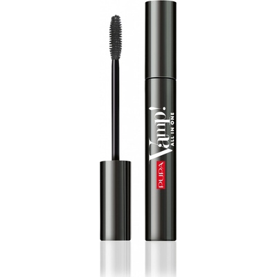 Pupa Vamp! All In One řasenka pro objem, délku a oddělení řas 101 Black 9 ml
