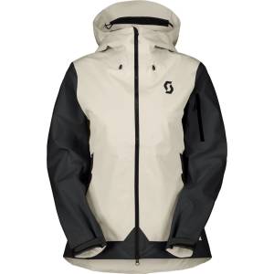 Scott Дамско ски яке Scott Women's Jacket Explorair 3L Ski jacket - Latte Beige / Black (104-6262-0612)