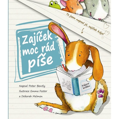 Zajíček moc rád píše