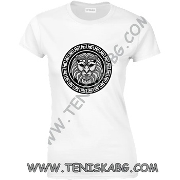 Image 1 of Fruit of the Loom Тениска - Lion head art