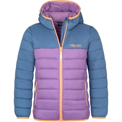 TROLLKIDS Детско синтетично яке Trollkids Girl's Eikefjord Jacket Synthetic jacket - Cornflower / Violet Sorbet - размер 152 (EU) (703-3288-1519)