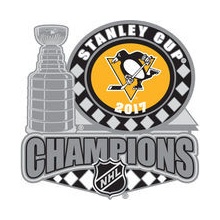 Aminco odznak Pittsburgh Penguins 2017 Stanley Cup Champions Trophy Pin