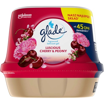 Glade Ароматизатор Cherry& Peony Luscios, гел, 180 ml