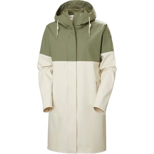 Helly Hansen Дамско водоустойчиво яке Helly Hansen Women's Moss Block Pu Rain Coat Waterproof jacket - Lav Green - размер XL (102-5102-0215)