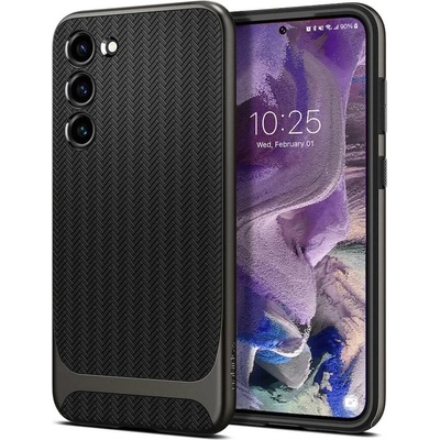 Spigen Neo Hybrid Case - хибриден кейс с висока степен на защита за Samsung Galaxy S23 (сив)