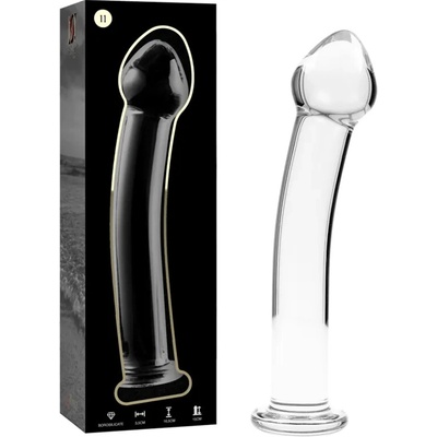 Ibiza Nebula Model 11 Dildo Borosilicate Glass 16 x 3 cm Pink