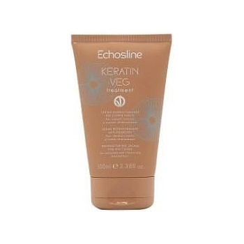 Echosline РЕСТРУКТУРИРАЩ КРЕМ ПРОТИВ КЪДРЕНЕ И ЦЪФТЯЩИ КРАИЩА echosline keratin veg treatment