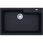 Franke Urban - Мивка Fragranite UBG 610-78, 78x50 cm, матово черно 114.0700. 092 (114.0700.092) Мивка за вграждане