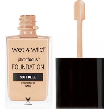 Wet n Wild Photo Focus zmatňujúci fluidný make-up Soft Beige 30 ml