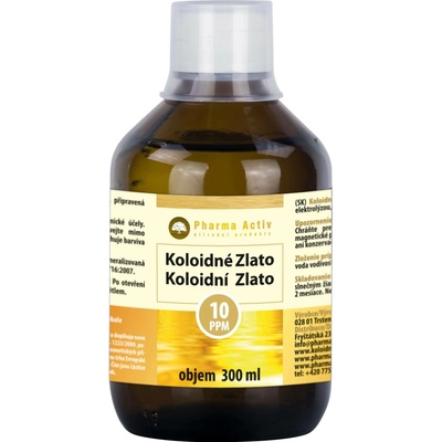 Lubomír Drgáň Trix Koloidní zlato 10 ppm 300 ml