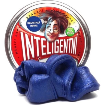 Inteligentní plastelína modrá magnetická